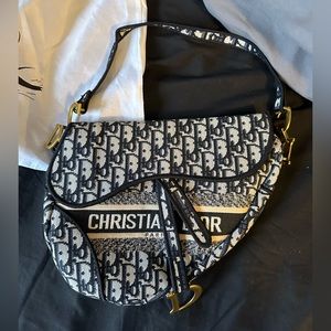 Dior saddle bag